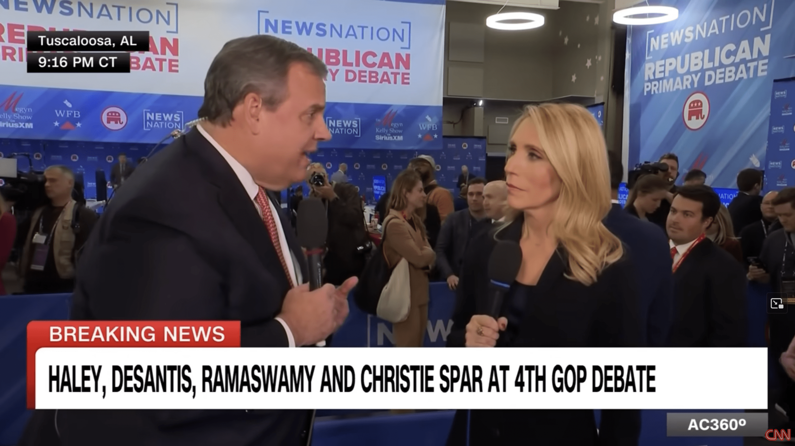 Christie goes after DeSantis and Ramaswamy